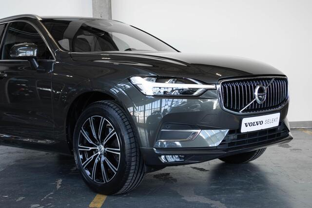 Volvo XC60 B5 Automaat Business Pro | Trekhaak | 360° parkeercamera | Adaptive cruise control | BLIS | Stoelverwarming | Stuurwielverwarming | Navigatie | Maroon lederen bekleding | Comfortstoelen |