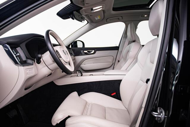 Volvo XC60 2.0 T6 Plug-in hybrid AWD Inscription Panoramadak - Elektrische/verwarmbare voorstoelen - Stuurwielverwarming - Verwarmbare voorruit - Verstelbare zittingverlenging voor - Elektrisch verstelbare lendensteunen voor -