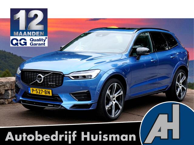 Volvo XC60 2.0 T8 AWD 287kW/407pk Aut8 Recharge R-Design Polestar! PANORAMADAK + HEICO PAKKET + PILOT ASSIST + HARMAN/KARDON + EL.TREKHAAK + PILOT ASSIST + BLIS + STOEL-&STUURVERWARMING + 360 CAMERA + LANE ASSIST + PARKSENSOREN V&A + 22" LM-VELGEN!!