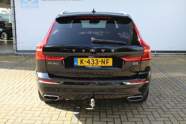 Volvo XC60 2.0 B5 Inscription Incl. 12 maanden Garantie | Wegklapbare trekhaak | Memory Stoelen | Stoel/Stuur Verwarming | 360* Camera | Elektrische kofferklep | Climate controle | Apple CarPlay/Android Auto | Lederen bekleding | 19 Inch LMV | Navigatie | Dodehoekse