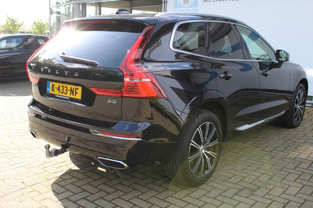 Volvo XC60 2.0 B5 Inscription Incl. 12 maanden Garantie | Wegklapbare trekhaak | Memory Stoelen | Stoel/Stuur Verwarming | 360* Camera | Elektrische kofferklep | Climate controle | Apple CarPlay/Android Auto | Lederen bekleding | 19 Inch LMV | Navigatie | Dodehoekse