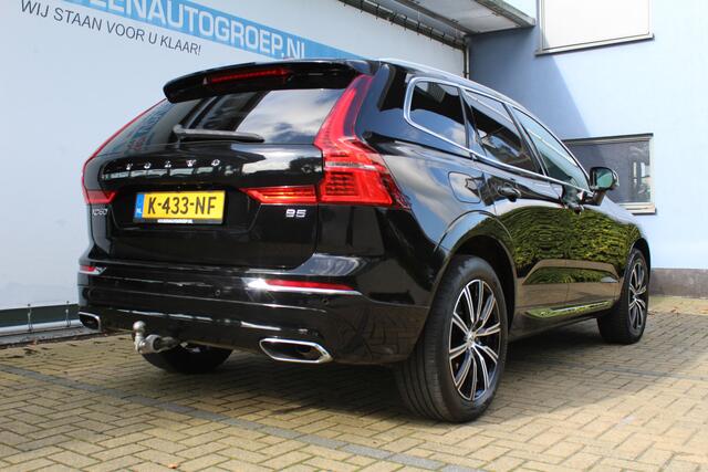Volvo XC60 2.0 B5 Inscription Incl. 12 maanden Garantie | Wegklapbare trekhaak | Memory Stoelen | Stoel/Stuur Verwarming | 360* Camera | Elektrische kofferklep | Climate controle | Apple CarPlay/Android Auto | Lederen bekleding | 19 Inch LMV | Navigatie | Dodehoekse