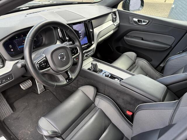 Volvo XC60 2.0 T6 Plug-in hybrid AWD R-Design | Long Range! | 360º Camera | Memory | Adaptieve cruise | Schuif/kantel panoramadak | Standkachel | Volvo on Call | Stoel/stuur verwarming | Extra getint glas |