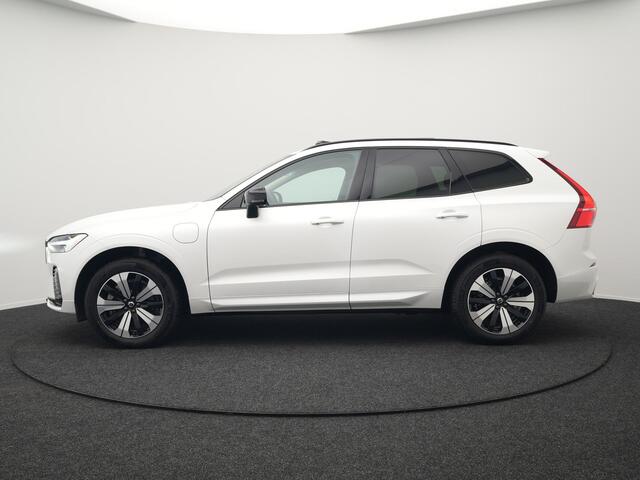 Volvo XC60 T6 AWD Plus Dark Long Range Plug In Hybrid 350pk Dealer O.H PHEV | Panodak | Adaptive Cruise | Camera | Harman Kardon | Lederen Sportstoelen Memory & Verwarmd | Apple Carplay | Pilot Assist | Google Assistant & Maps | Virtual | DAB |