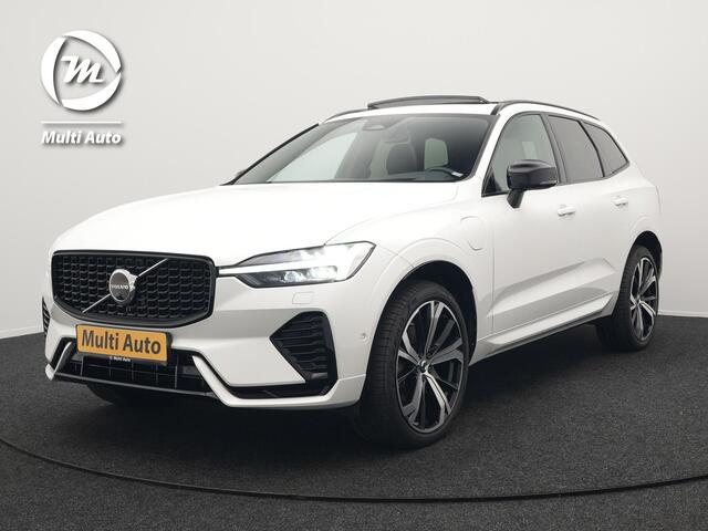 Volvo XC60 T8 AWD R-Design Plug In Hybrid 456pk Dealer O.H PHEV | Panodak | Head Up | 360 Camera | Adaptive Cruise | Google Assistant & Maps | Apple Carplay | Lederen Sportstoelen Memory & Verwarmd | Keyless | Navigatie | Pilot Assist | Virtual | DA
