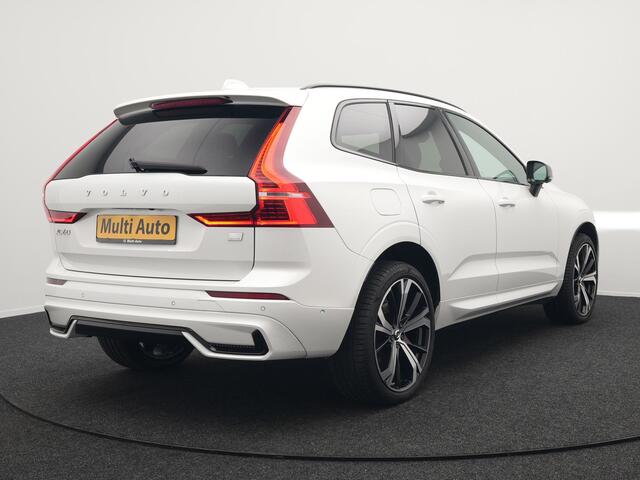 Volvo XC60 T8 AWD R-Design Plug In Hybrid 456pk Dealer O.H PHEV | Panodak | Head Up | 360 Camera | Adaptive Cruise | Google Assistant & Maps | Apple Carplay | Lederen Sportstoelen Memory & Verwarmd | Keyless | Navigatie | Pilot Assist | Virtual | DA