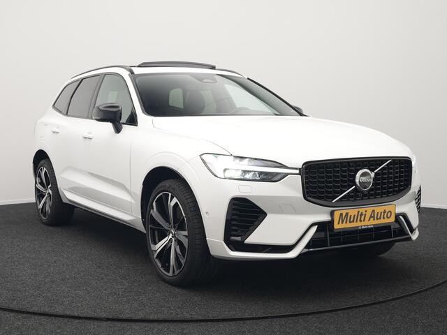 Volvo XC60 T8 AWD R-Design Plug In Hybrid 456pk Dealer O.H PHEV | Panodak | Head Up | 360 Camera | Adaptive Cruise | Google Assistant & Maps | Apple Carplay | Lederen Sportstoelen Memory & Verwarmd | Keyless | Navigatie | Pilot Assist | Virtual | DA