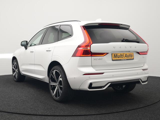 Volvo XC60 T8 AWD R-Design Plug In Hybrid 456pk Dealer O.H PHEV | Panodak | Head Up | 360 Camera | Adaptive Cruise | Google Assistant & Maps | Apple Carplay | Lederen Sportstoelen Memory & Verwarmd | Keyless | Navigatie | Pilot Assist | Virtual | DA