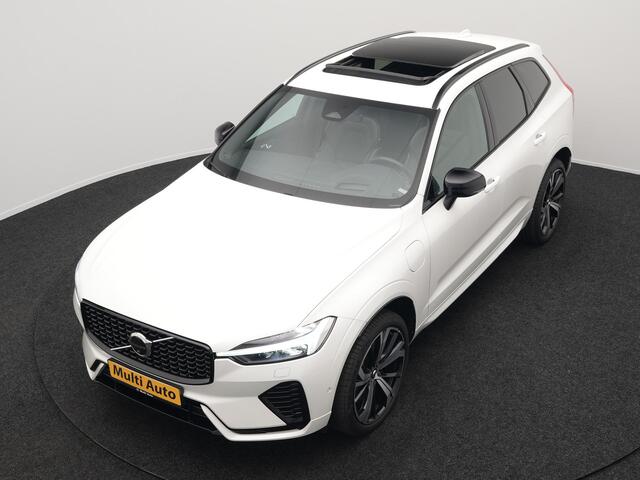 Volvo XC60 T8 AWD R-Design Plug In Hybrid 456pk Dealer O.H PHEV | Panodak | Head Up | 360 Camera | Adaptive Cruise | Google Assistant & Maps | Apple Carplay | Lederen Sportstoelen Memory & Verwarmd | Keyless | Navigatie | Pilot Assist | Virtual | DA