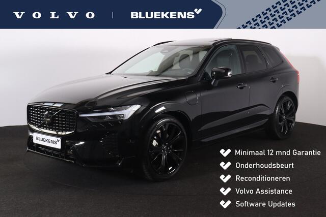 Volvo XC60 T8 Recharge AWD Ultra Black Edition - LONG RANGE - Luchtvering - Panorama/schuifdak - IntelliSafe Assist & Surround - 360º Camera - Adaptieve LED koplampen - Verwarmde voorstoelen & stuur - Parkeersensoren voor & achter - Elektr. bedienb. voorstoelen met 