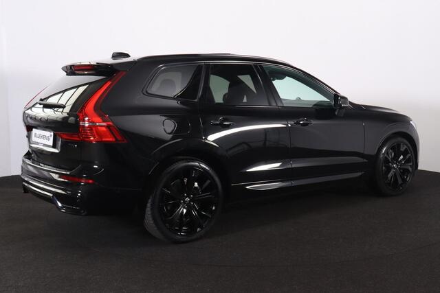 Volvo XC60 T8 Recharge AWD Ultra Black Edition - LONG RANGE - Luchtvering - Panorama/schuifdak - IntelliSafe Assist & Surround - 360º Camera - Adaptieve LED koplampen - Verwarmde voorstoelen, stuur & achterbank - Parkeersensoren voor & achter - Elektr. bedienb. voor