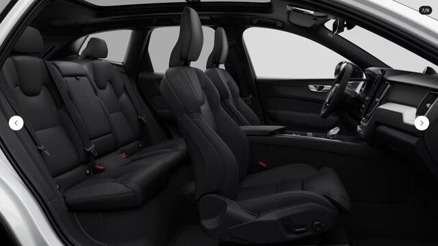 Volvo XC60 T6 Plug-in hybrid Plus Black Edition | FACELIFT | Luchtvering | Panoramadak | Head-Up | 360 Camera | Trekhaak | 21 Inch