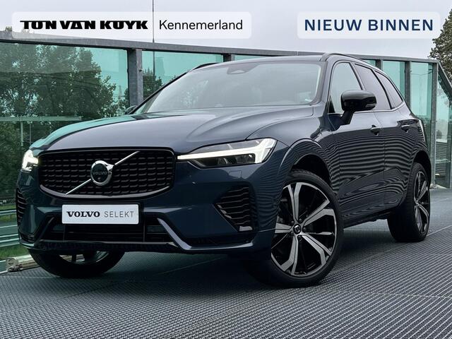 Volvo XC60 2.0 T8 Plug-in hybrid AWD Ultra Dark Hybrid, Automaat, Luchtvering, Panoramadak, Bower&Wilkins audio, Trekhaak semi elektrisch wegklapbaar, 360 graden parkeercamera