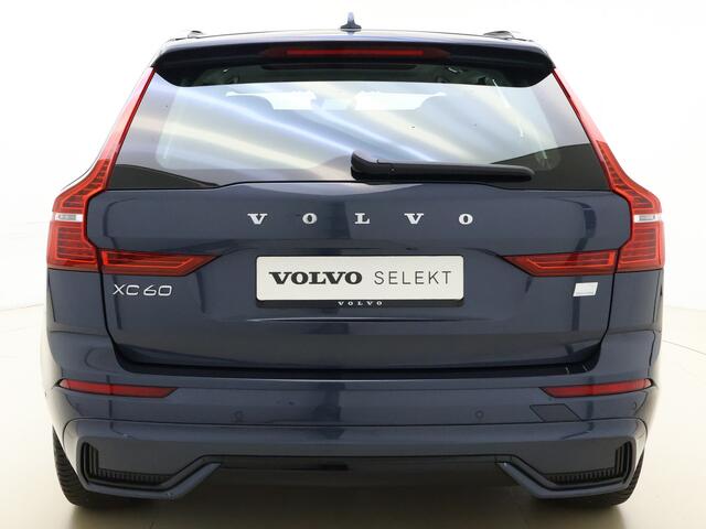 Volvo XC60 T6 350pk AWD Plus Dark / 360 Camera / El. Trekhaak / El. Stoelen / Keyless / Moritz Leder / 19'' + All Season Banden / ACC / BLIS / Draadl. Telefoonoplader /