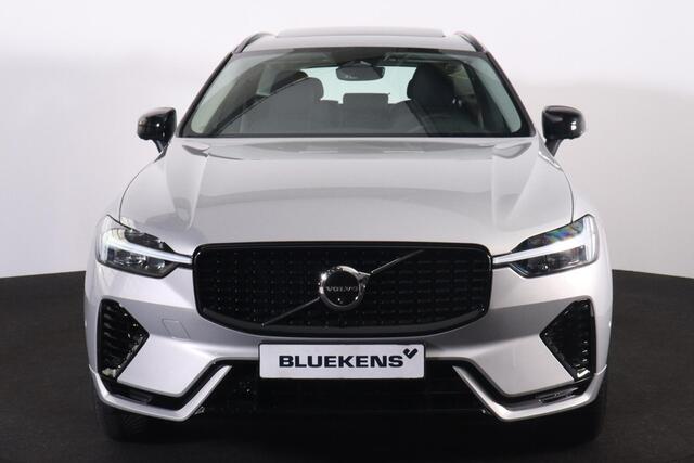 Volvo XC60 T6 Recharge AWD Plus Dark - Panorama/schuifdak - IntelliSafe Assist & Surround - 360º Camera - Verwarmde voorstoelen, stuur & achterbank - Parkeersensoren voor & achter - Elektr. bedienb. voorstoelen met geheugen - Draadloze tel. lader - Elektr. inklapbar
