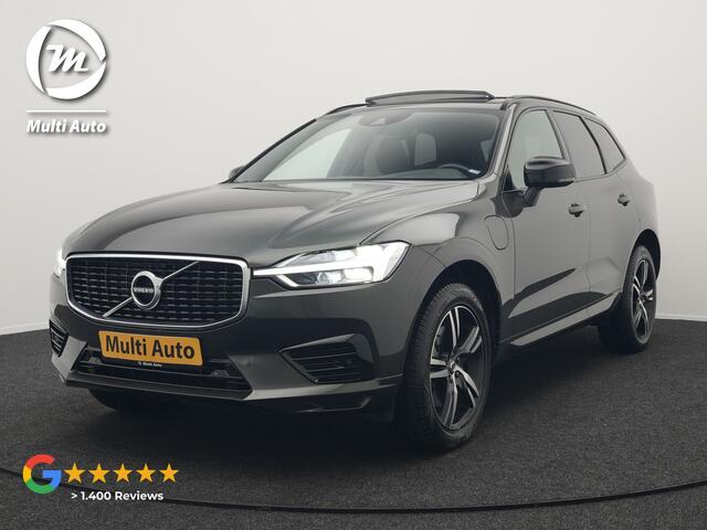 Volvo XC60 2.0 T8 Twin Engine AWD R-Design Plug In Hybrid 391pk Dealer O.H PHEV | Panodak | Camera | Apple Carplay | Lederen Sportstoelen Memory & Verwarmd | Sporstuur | Keyless | Navigatie | Virtual | DAB |