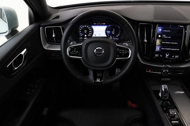 Volvo XC60 T8 TWIN ENGINE AWD R-DESIGN -PANO.DAK|360°CAM|LUCHTVERING|GEVENT.LEDER|POLESTAR|TREKHAAK|21"