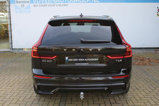 Volvo XC60 2.0 T6 Plug-in hybrid AWD Plus Dark | FACELIFT | Keyless entry/start | Achteruitrijcamera | Elektrische kofferbakklep | Memory stand stoelen | Adaptive cruise | Wegklapbare trekhaak | Apple CarPlay/Android Auto | Climate controle | Draadloze telefoonlader
