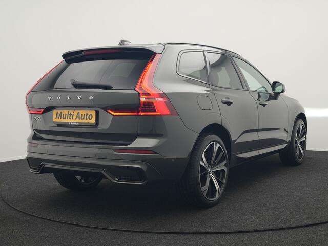 Volvo XC60 T6 Plug in Hybrid LONG RANGE AWD R-Design 350pk Dealer O.H. PHEV | Panodak | 360 Camera | Luxe Lederen Sportstoelen Memory & Ventilatie | 21" L.M | Google Maps | Keyless | Verwarmde Stoelen & Stuur | Virtual | DAB |