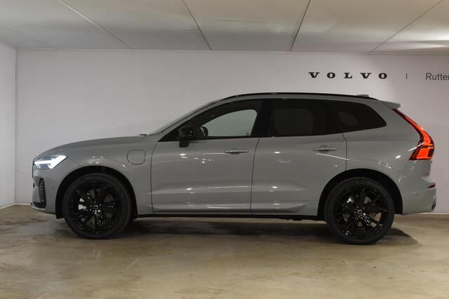 Volvo XC60 T6 350PK Plug-in Hybrid AWD Plus Black Edition / 360 Camera / Panorama Dak / Lederen Bekleding / Elektrische Stoelen / Stuur & Stoelverwarming /