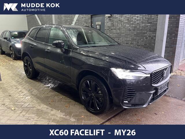 Volvo XC60 T6 Plug-in hybrid Plus Black Edition | FACELIFT | MY2026! | Luchtvering | Head-Up | 360° Camera | ACC