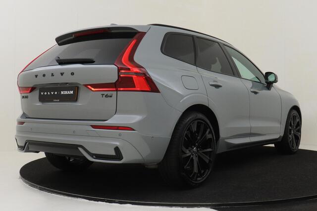 Volvo XC60 II T6 PLUG-IN HYBRID AWD ULTRA BLACK EDITION -PANO.DAK|BOWERS&WILKINS|LUCHTVERING|TREKHAAK|360°CAM|PRIVACY.GLAS|21" *NW.PRIJS ¤83,119,-*