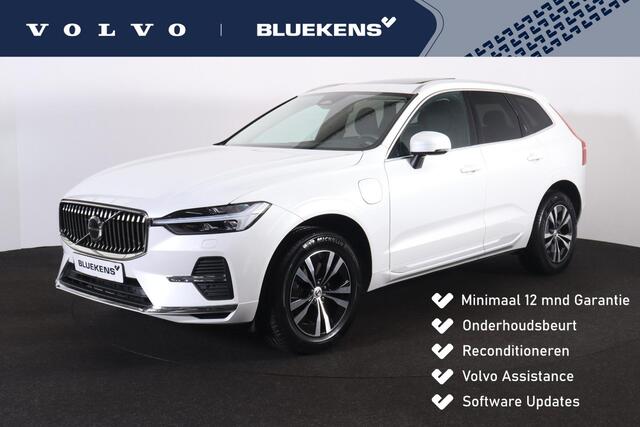Volvo XC60 T6 Recharge AWD Core Bright - Panorama/schuifdak - IntelliSafe Assist - Harman/Kardon audio - Adaptieve LED koplampen - Parkeercamera achter - Verwarmde voorstoelen & stuur - Parkeersensoren voor & achter - Draadloze tel. lader - Extra getint glas - Elekt