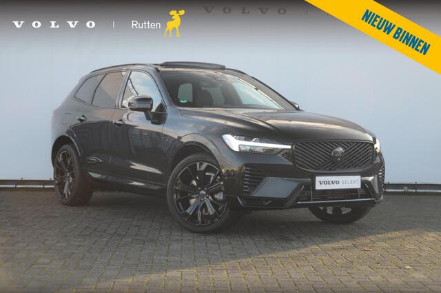 Volvo XC60 T6 350PK Automaat AWD Plus Black Edition / Adaptieve cruise control / BLIS / Panoramadak / Stoel - en stuurverwarming / Keyless entry / Elektrische stoelen / Parkeersensoren met 360 camera