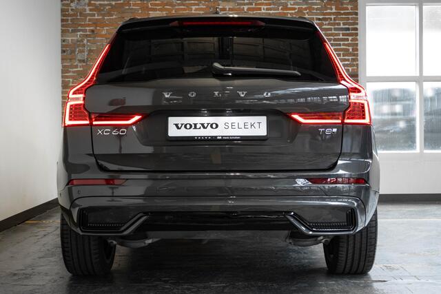 Volvo XC60 T8 Plug-in hybrid AWD Ultra Dark | 360° Parkeercamera | Stoelverwarming | 21'' Lichtmetalen velgen | Luchtvering | Electrische Wegklapbare Trekhaak | Harman Kardon Premium Audio | Google Infotainment | Longe Range