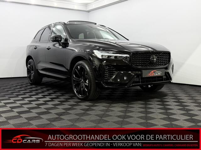 Volvo XC60 2.0 T8 Plug-in hybrid AWD Ultra Black Edition Pano, Leder, Camera, Winterpakket, Memory stoelen, Elektrische achterklep, Virtual desk, 2 jaar garantie