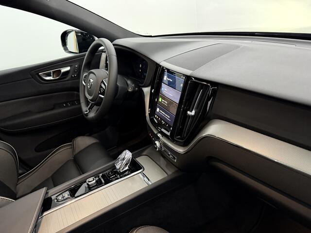 Volvo XC60 2.0 T8 Plug-in hybrid AWD Ultra Black Edition Pano, Leder, Camera, Winterpakket, Memory stoelen, Elektrische achterklep, Virtual desk, 2 jaar garantie