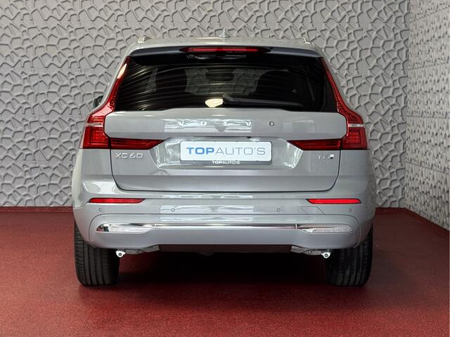 Volvo XC60 ?NIEUWE AUTO? VAPOUR GREY 2.0 T6 350 PK PHEV LEER AWD PLUS BRIGHT LONG RANGE PANO PERF.AUDIO ELEK.KLEP phev