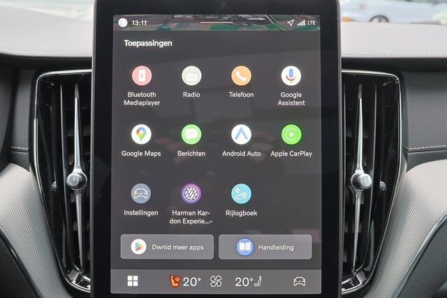 Volvo XC60 T6 Recharge AWD Ultra Black Edition - Panorama/schuifdak - IntelliSafe Assist & Surround - 360º Camera - Harman/Kardon audio - Adaptieve LED koplampen - Verwarmde voorstoelen, stuur & achterbank - Parkeersensoren voor & achter - Elektr. bedienb. voorstoel