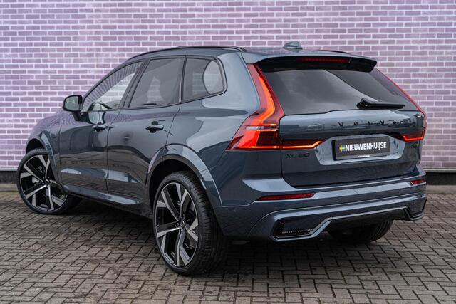 Volvo XC60 2.0 T6 Plug-in hybrid AWD Plus Black Edition | Panoramadak | 360 camera | Head-up display | Luchtvering | 22" lichtmetalen velgen | Getint Glas | Harman Kardon audio | Keyless Entry | Adaptive Cruise Control | Premium pakket |