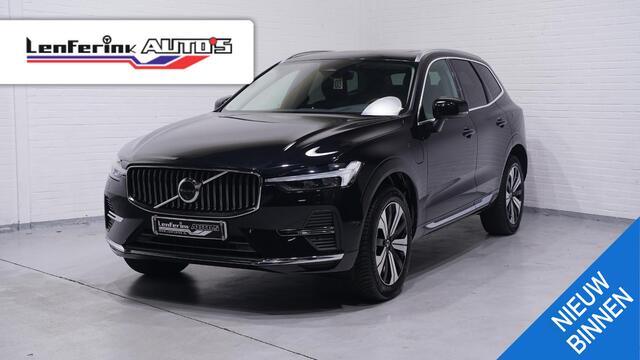 Volvo XC60 2.0 T8 Plug-in hybrid AWD Plus Bright NAP 1e eigen. ACC ECC led verlichting bestuurderstoel electrisch met memo draadlaas telefoonladen DAB Harman-Kardon Pano-dak trekhaak PDC camera 360