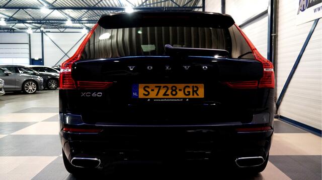 Volvo XC60 2.0 T8 AWD 299kW/407pk Aut8 Twin Engine R-Design LUCHTVERING + PANORAMADAK + SPORTSTOELEN + LEDEREN BEKLEDING + CRUISE + SUBWOOFER + EL.TREKHAAK + STOELVERWARMING + LANE ASSIST + KEYLESS ENTRY&GO + CAMERA + PARKEERSENSOREN A + 21" LM-VELGEN!!