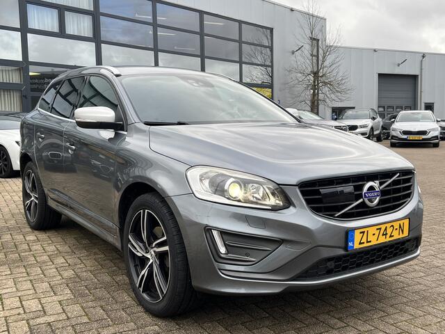 Volvo XC60 2.4 D5 AWD 220 pk Automaat R-Design Navigatie Xenon Standkachel Camera Elek Stoel ACC Stoelverwarming Bliss Getint Glas