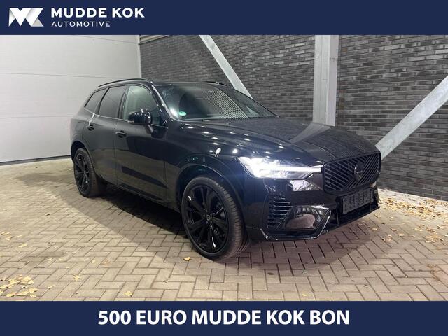 Volvo XC60 T6 Plug-in hybrid Plus Black Edition | FACELIFT | 360° Camera | Trekhaak | Panoramadak | ACC | Stoel+Stuurverwarming | 21 Inch