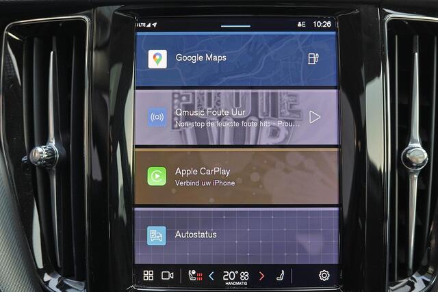 Volvo XC60 T6 Recharge AWD Plus Dark - Panorama/schuifdak - IntelliSafe Assist & Surround - 360º Camera - Verwarmde voorstoelen, stuur & achterbank - Parkeersensoren voor & achter - Elektr. bedienb. voorstoelen met geheugen - Draadloze tel. lader - Elektr. inklapbar