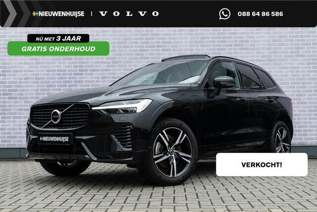 Volvo XC60 T6 Plug-in hybrid AWD R-Design Aut. | Long Range | Google Maps | Adaptieve Cruise Control | Panoramadak | Trekhaak | Harman Kardon Audio | Stoel-/Stuur-/Voorruitverwarming | Parkeercamera |