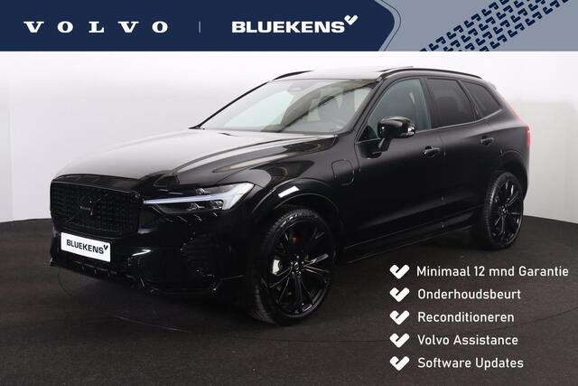 Volvo XC60 T6 Recharge AWD Plus Black Edition - Panorama/schuifdak - IntelliSafe Assist & Surround - Adaptieve LED koplampen - Parkeercamera achter - Verwarmde voorstoelen, stuur & achterbank - Parkeersensoren voor & achter - Elektr. bedienb. voorstoelen met geheuge