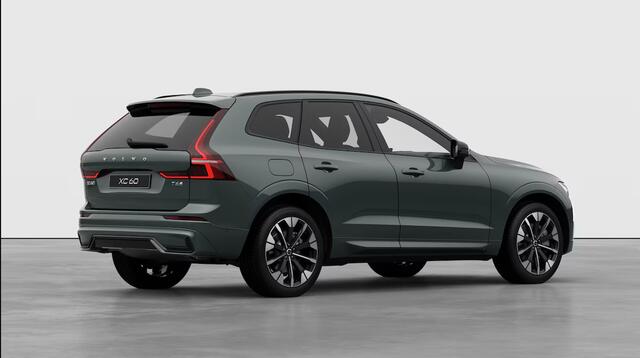 Volvo XC60 T6 Plug-in hybrid AWD Ultra Dark | 21" 5-V Spoke Black Diamond | Luchtvering | Extra getint glas achter