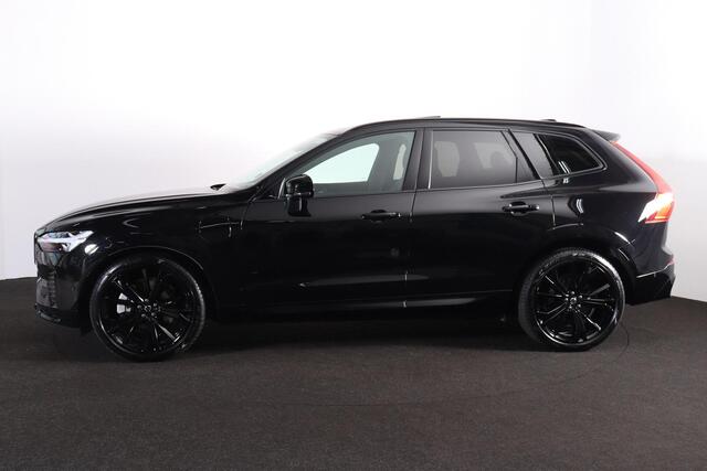 Volvo XC60 T8 Recharge AWD Ultra Black Edition - Luchtvering - Panorama/schuifdak - 360º Camera - Bowers & Wilkins audio - Adaptieve LED koplampen - Verwarmde voorstoelen, stuur & achterbank - Parkeersensoren voor & achter - Elektr. bedienb. voorstoelen met geheugen