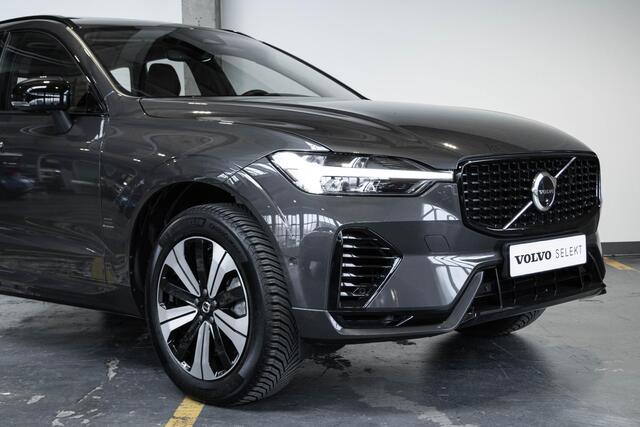 Volvo XC60 T6 Plug-in hybrid AWD Plus Dark | Trekhaak | Verwarmbare voorstoelen+stuurwiel+achterbank | Premium audio by Harman Kardon | Rondom zichtcamera | 19 inch lichtmetalen velgen | Google Infotainment |