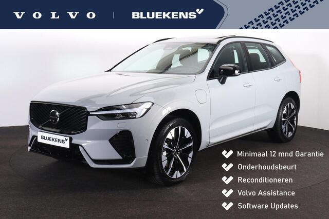 Volvo XC60 T6 Recharge AWD Ultra Dark - Panorama/schuifdak - IntelliSafe Assist & Surround - 360º Camera - Harman/Kardon audio - Adaptieve LED koplampen - Verwarmde voorstoelen, stuur & achterbank - Parkeersensoren voor & achter - Elektr. bedienb. voorstoelen met ge