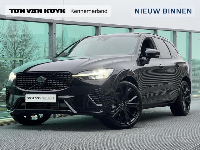 Volvo XC60 2.0 T8 Plug-in hybrid AWD Ultra Black Edition PHEV, Automaat, Luchtvering, Bowers & Wilkins audio, Gelaagde zijruiten, 360 graden parkeercamera, Stoelmassage, Stoelventilatie, Trekhaak semi elektrisch, Extra getinte ramen vanaf B-stijl