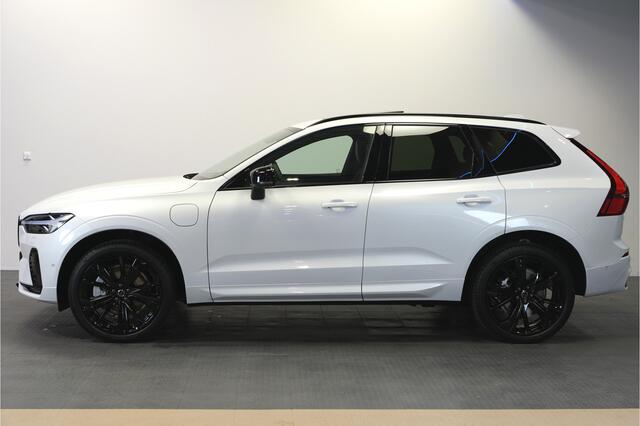 Volvo XC60 2.0 T8 AWD 335kW/456pk Aut8 MJ2026 Plug-in hybrid Ultra Black Edition HARMAN/KARDON + PANORAMADAK + BLIS + HEAD-UP + PILOT ASSIST + STOELVERWARMING V&A + ADAPT.CRUISE + GOOGLE DASH&SERVICES + STUURVERWARMING + 360 CAMERA + 21" LM-VELGEN!!