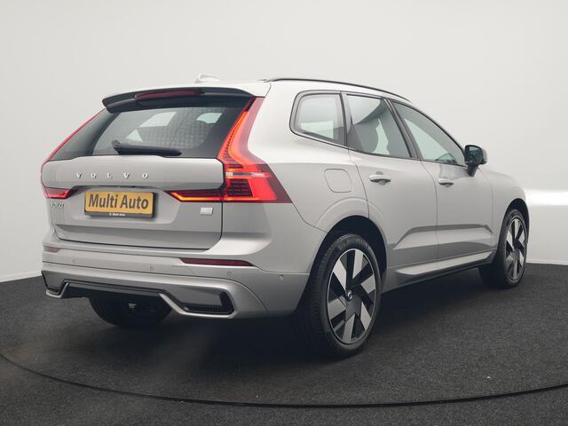 Volvo XC60 T6 AWD Plus Dark LONG RANGE Plug In Hybrid 350pk Dealer O.H PHEV | Panodak | Adaptive Cruise | 360 Camera | Lederen Sportstoelen Memory & Verwarmd | Keyless | Apple Carplay | Pilot Assist | Blis | Virtual | Google Maps | DAB |