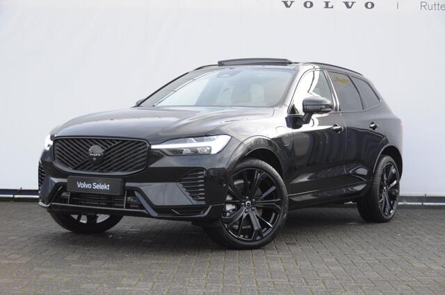 Volvo XC60 T6 350PK Automaat AWD Ultra Black Edition stoelmassage - en ventilatie / Adaptieve cruise control / Harman Kardon / BLIS / Panoramadak / Apple carplay / Parkeersensoren met 360 camera / Elektrisch bedienbare achterklep / Elektrisch verstelbare voorstoelen