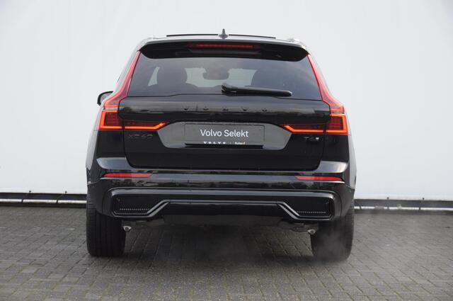 Volvo XC60 T8 455PK Automaat AWD Ultra Black Edition / Luchtvering / stoelmassage - en ventilatie / Adaptieve cruise control / Harman Kardon / BLIS / Panoramadak / Apple carplay / Parkeersensoren met 360 camera / Elektrisch bedienbare achterklep / Elektrisch verstel